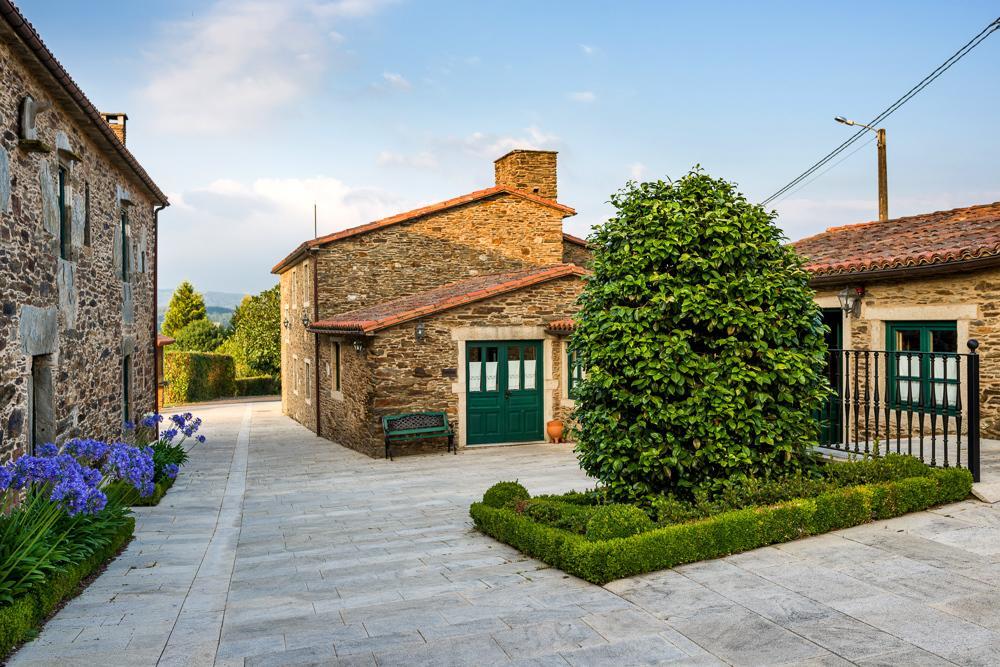 Hotel Pazo Santa María Arzúa Exterior foto