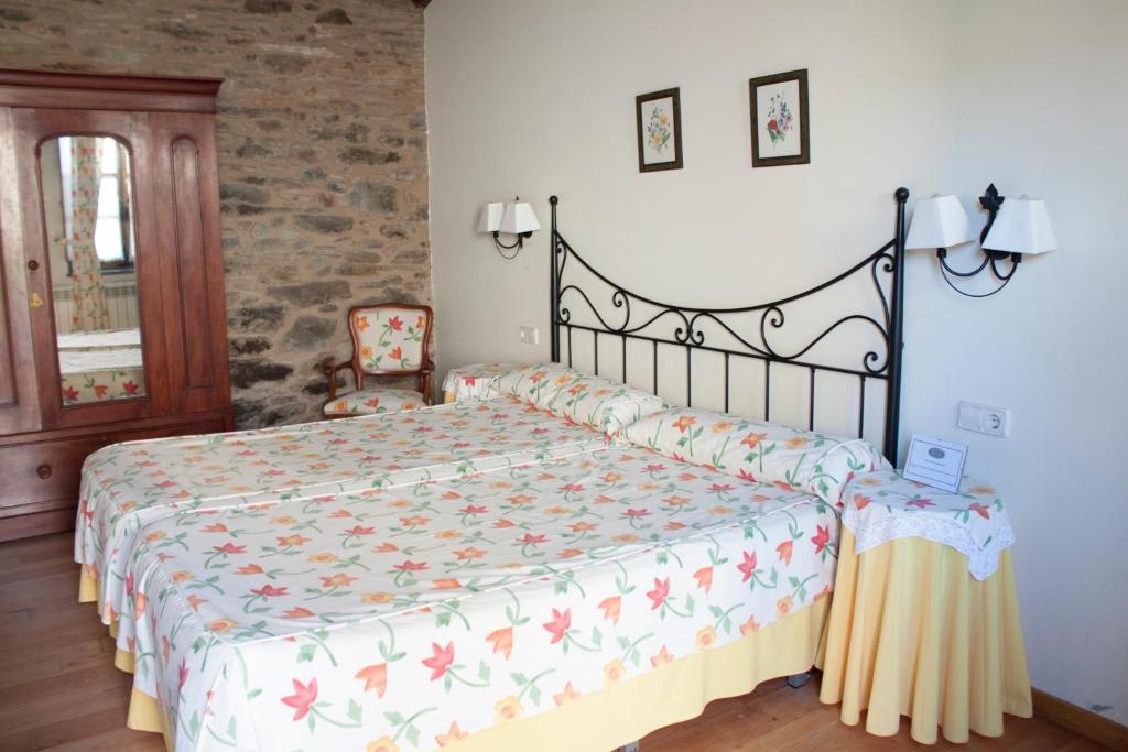 Hotel Pazo Santa María Arzúa Habitación foto